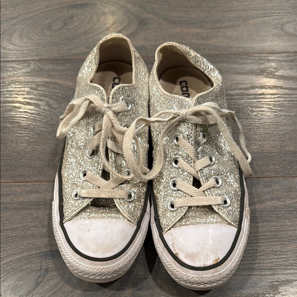 Converse Glitter Low-Top Sneakers
